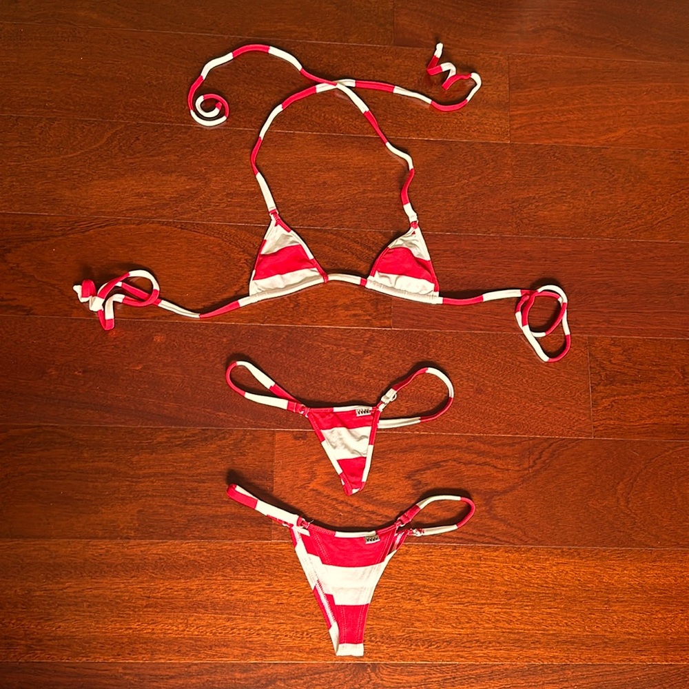 Wicked Weasel Sailor Stripe Bikini
